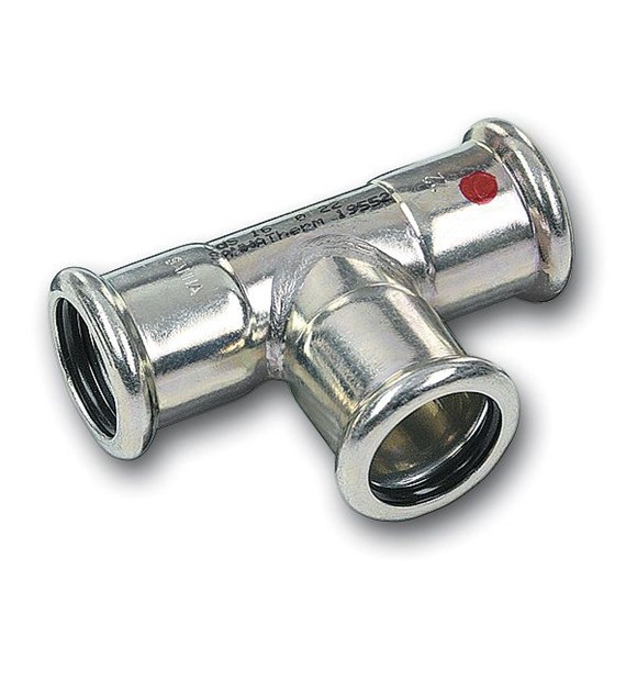 Trójnik redukcyjny Steel - 22x15x22 SanhaTherm 24000 SANHA