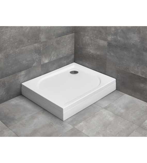 Delos D z obudową 90x75 Right Rozmiar 900x750x145 Kolor profili white RADAWAY