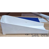 Wspornik umywalki, długość 20cm, wysokość 7cm BIAŁY