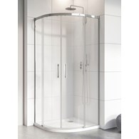 Idea PDD ścianki 90Lx90R Chrom/Przejrzyste Rozmiar 900x900x2005 Kolor profili chrome Wariant szkła transparent Grubość szkła 6mm RADAWAY