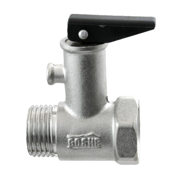 Zawór bezpieczeństwa 1/2  ( DN15 ) ze zwrotnym motylek GOSHE