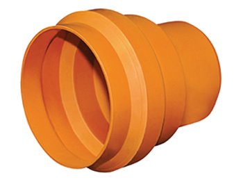 Złączka kielichowa rura PVC 200 / rura kamionkowa 200 z uszczelką WAVIN