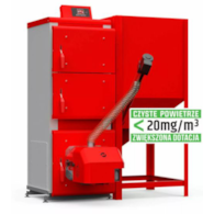 Kocioł Q PELLET 12 kW - automatyka STD palnik PELLHARD+ ( PH+ ) montowany z przodu HEIZTECHNIK