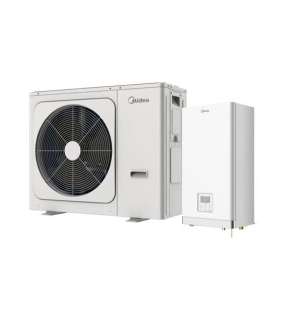 Pompa ciepła JZ MHA-V10W/D2N8-B + JW HB-A100/CDS90GN8-B ( ZESTAW  M-Thermal-10B1HB ) MIDEA