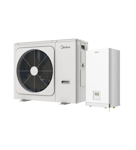 Pompa ciepła JZ MHA-V10W/D2N8-B + JW HB-A100/CDS90GN8-B ( ZESTAW  M-Thermal-10B1HB ) MIDEA