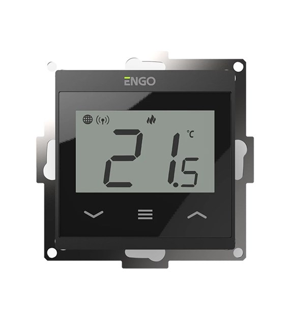 ENGO Internetowy, podtynkowy regulator temperatury E55-B WIFI 230V ENGO czarny