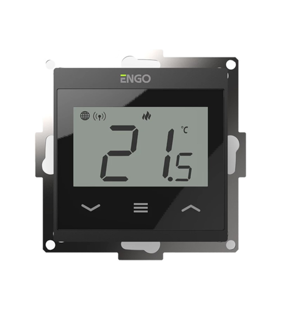 ENGO Internetowy, podtynkowy regulator temperatury E55-B WIFI 230V ENGO czarny