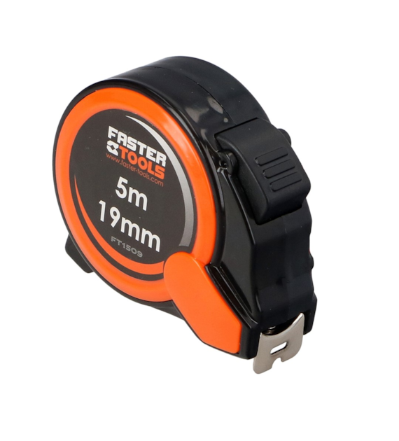 Miara zwijana 5m 19mm FASTER TOOLS