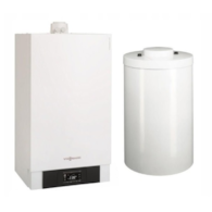 Pakiet Kondensacyjny kocioł gazowy Vitodens 200-W B2HF 25 kW + Moduł obsługowy HMI 7  VIESSMANN Z020139