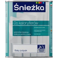 Emalia akrylowa do kaloryferów 750ml ŚNIEŻKA