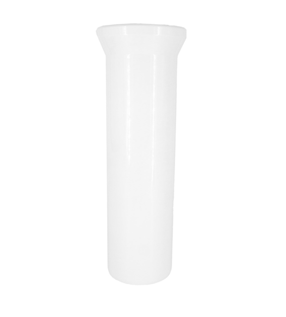 Łącznik prosty, traper WC L-400 BIAŁY DES