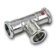 Trójnik redukcyjny Steel - 35x15x35 SanhaTherm 24000 SANHA