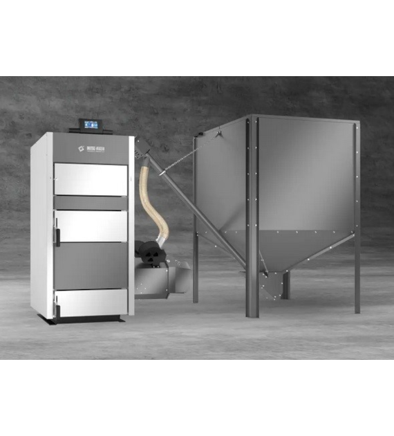 Kocioł METALFACH SEG PELLET 60 kW Prawy