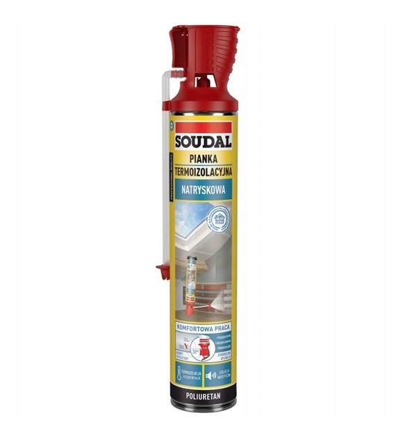 Pianka termoizolacyjna natryskowa Genius Gun 700ml SOUDAL