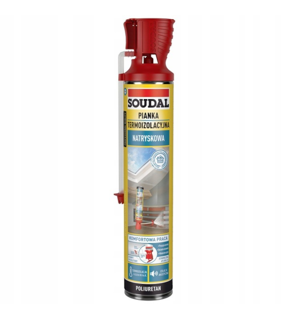 Pianka termoizolacyjna natryskowa Genius Gun 700ml SOUDAL