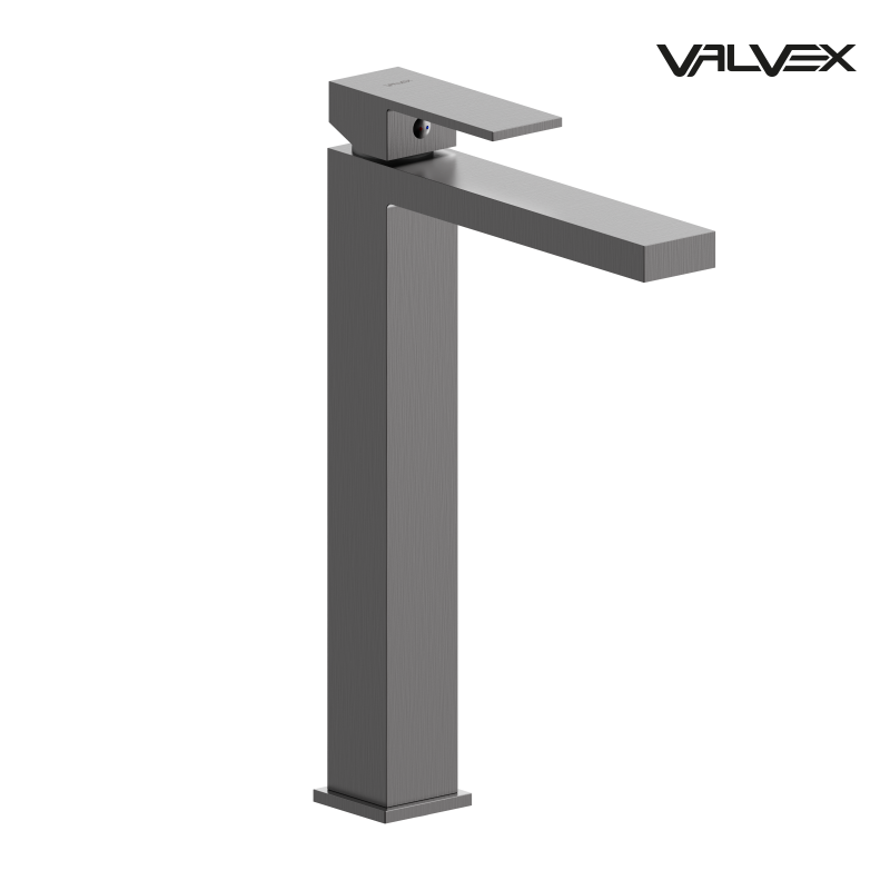 Bateria umywalkowa stojąca wysoka ARS GUN METAL VALVEX