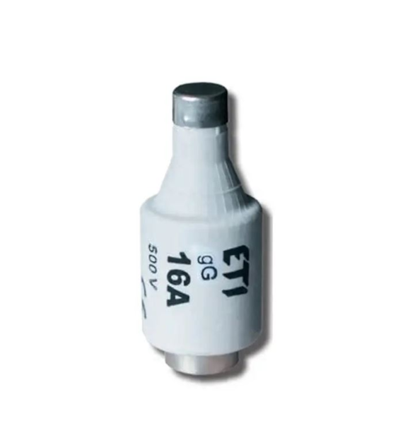 Wkładka topikowa ETI porcelana DII DZ/gF 16A/500V 002312105 0143