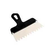 Szpachla 150 mm nierdzewna fasadowa ząb 6 x 6 uchwyt z tworzywa INSTAR