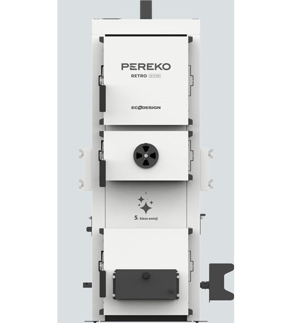 Kocioł zasypowy, zagazowujący drewno RETRO 14 kW PEREKO