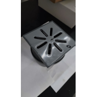 Kratka kanalizacyjna ściekowa CHROM DN110 15x15 DOLNA regulowana SZARA DES