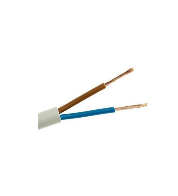 Przewód elektryczny oponowy w PCV OMY 2x0.5 300/300V NKT
