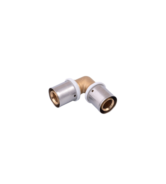 Kolanko 90st zaprasowywane 16 x 16 mm VESBO