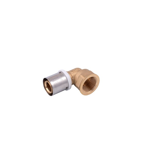 Kolanko 90st zaprasowywane gwint wewnętrzny 32mm x 1  VESBO