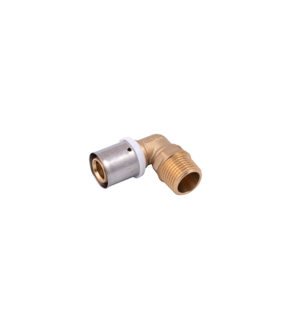 Kolanko 90st zaprasowywane GZ 16mm x 1/2  VESBO