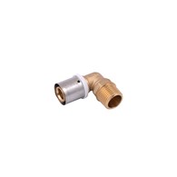 Kolanko 90st zaprasowywane GZ 20mm x 3/4  VESBO
