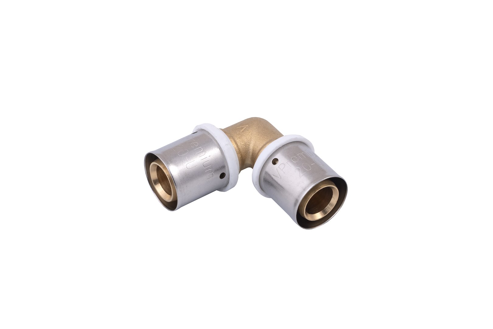 Kolanko 90st zaprasowywane 50x50 mm VESBO