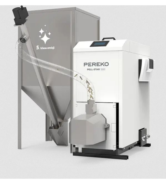 Kocioł, piec na pellet, pelet, peletowy PELL-STAR 18 kW PEREKO
