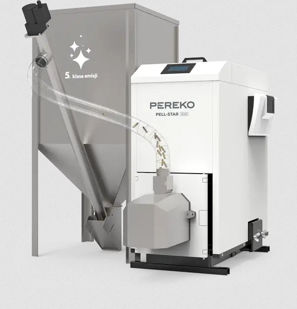 Kocioł, piec na pellet, pelet, peletowy PELL-STAR 18 kW PEREKO
