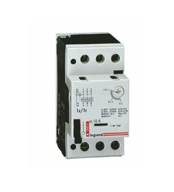 Wyłącznik silnikowy 3P 4kW 6,3-10A M 250 1R/1Z 10 606829