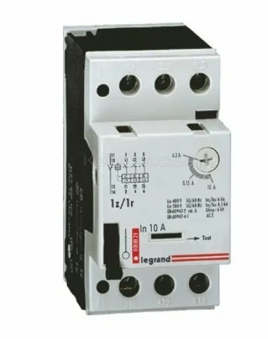 Wyłącznik silnikowy 3P 4kW 6,3-10A M 250 1R/1Z 10 606829