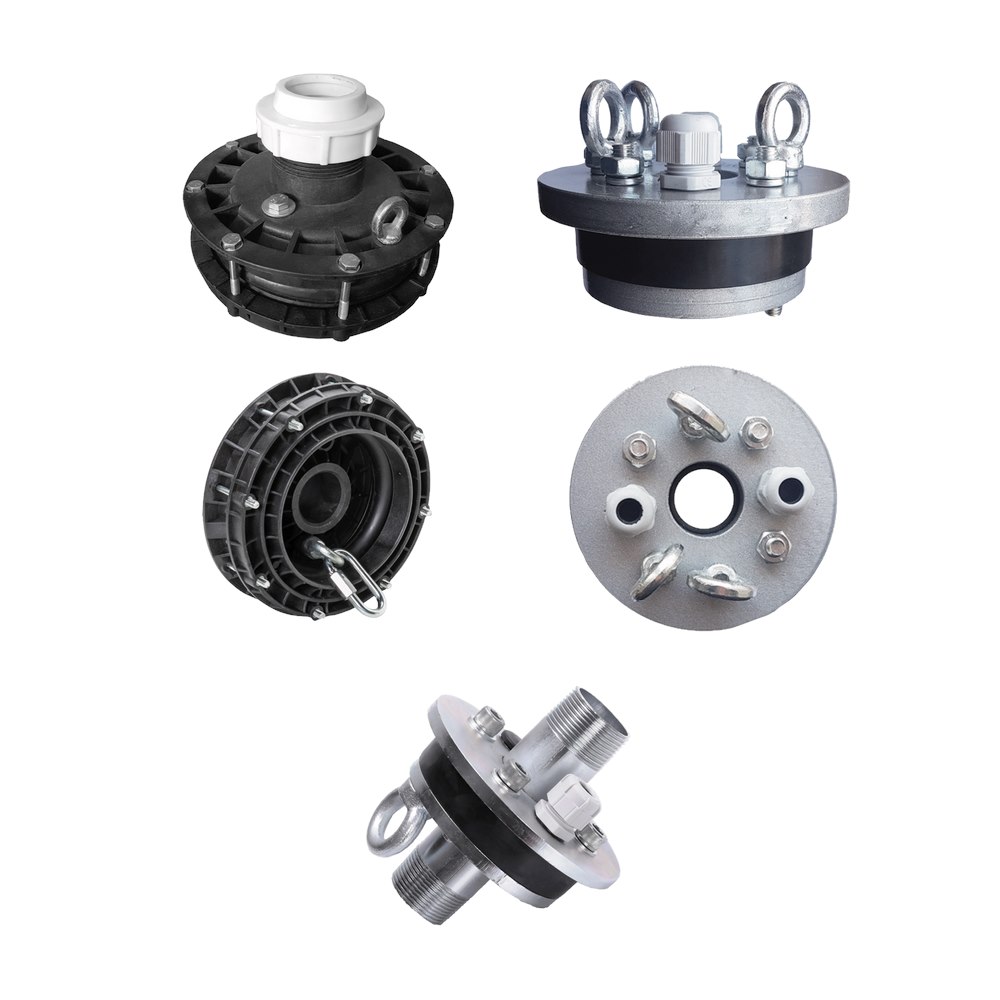 Głowica studzienna 125/ 1  GZ ocynkowana z gwintem zewnętrznym IBO