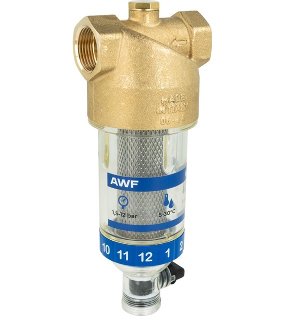 Filtr do wody AWF 120, z płukaniem wstecznym, GW G3/4'' ( DN20 ) AFRISO