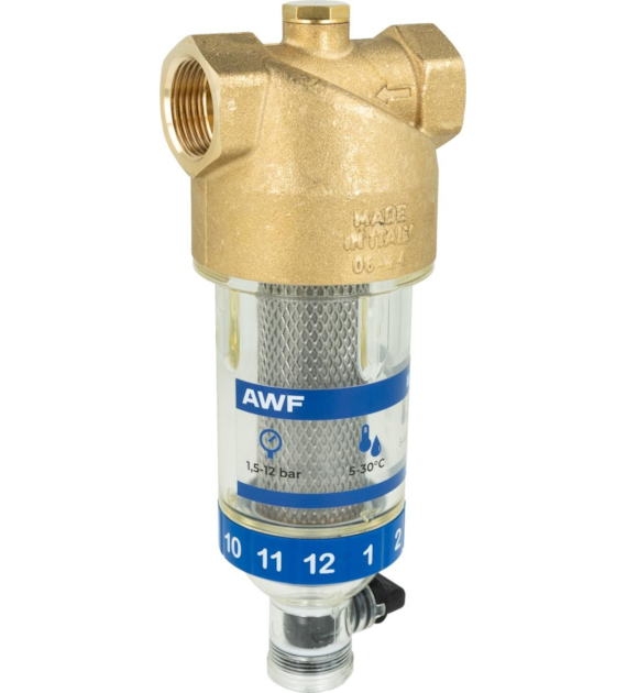 Filtr do wody AWF 110, z płukaniem wstecznym, GW G1/2'' ( DN15 ) AFRISO