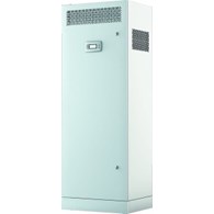 VENTS centrala wentylacyjna do pojedynczych pomieszczeń z wymiennikiem przeciw, nagrz. elektryczną wstępną 1,05 kW oraz wtórną 0,7 kW, silnikami EC i automatyką S21