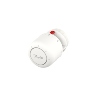 Gazowa głowica Danfoss Aero do zaworów Danfoss RA. Minimalna nastawa temperatury 16 C