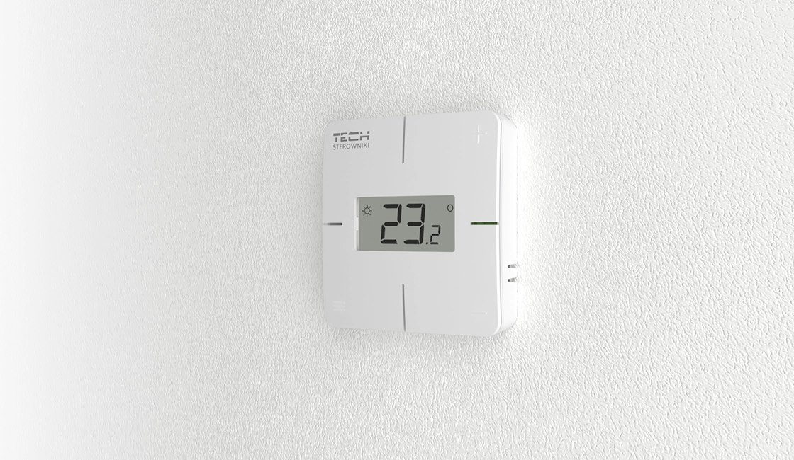 Bezprzewodowy regulator pokojowy z modułem wykonawczym z wbudowanym Wi-Fi  T-2x TECH