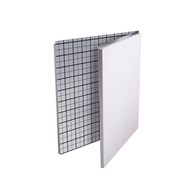 Tafla styropianowa z folią TWIN EPS 100/20mm (2m2 opakowanie) (długość - 2m, szerokość - 1m, wysokość - 0,02m) - WERSJA SKŁADANA YETICO
