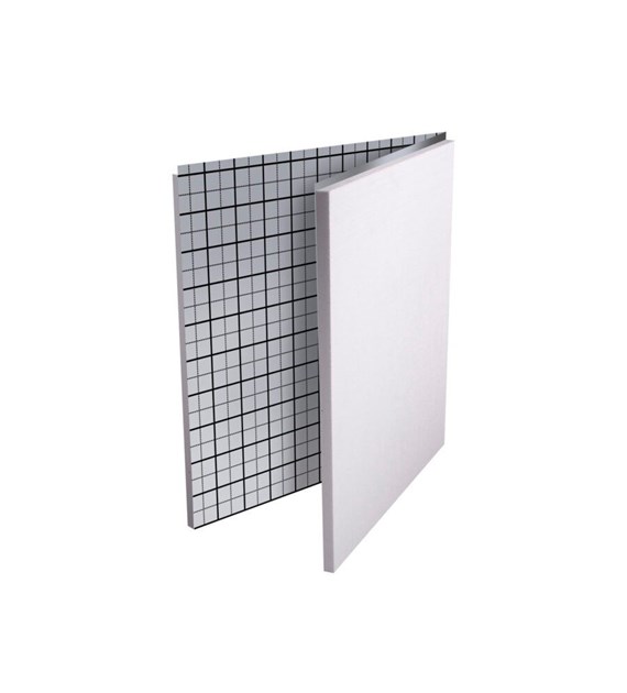 Tafla styropianowa z folią TWIN EPS 100/20mm (2m2 opakowanie) (długość - 2m, szerokość - 1m, wysokość - 0,02m) - WERSJA SKŁADANA YETICO