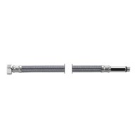 Wąż elastyczny przyłączeniowy w oplocie nylonowym do baterii 1/2 x M10 GW / GZ 600mm , końcówka 50mm TUCAI