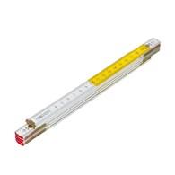 Miara składana biało-żółta 2m KL.III FASTER TOOLS