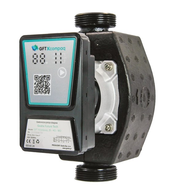 Pompa obiegowa GFT Xcompaq 25-40-180 GOSHE FUTURE TECH