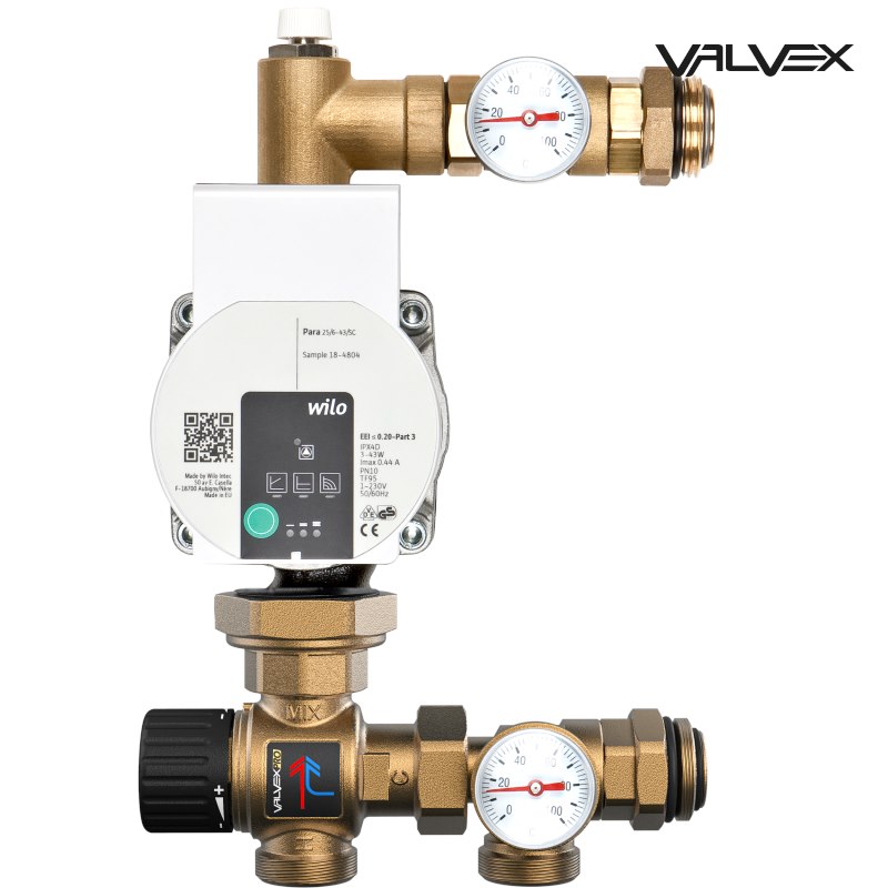 Grupa pompowo-mieszająca z pompą PROFF COMFORT WILO VALVEX