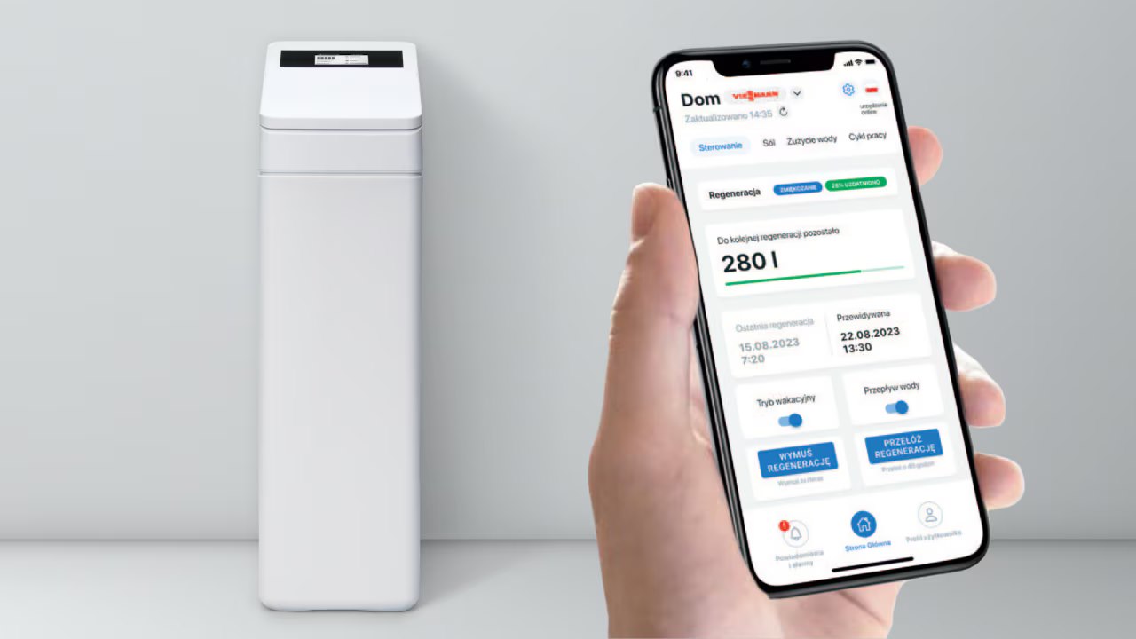 Zmiękczacz wody, filtr, uzdatniacz AQUASTILLA SMART 25 VIESSMANN