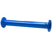 Króciec dwukołnierzowy FF 80 L-1000 8 otworowy, żeliwo sferoidalne AVK