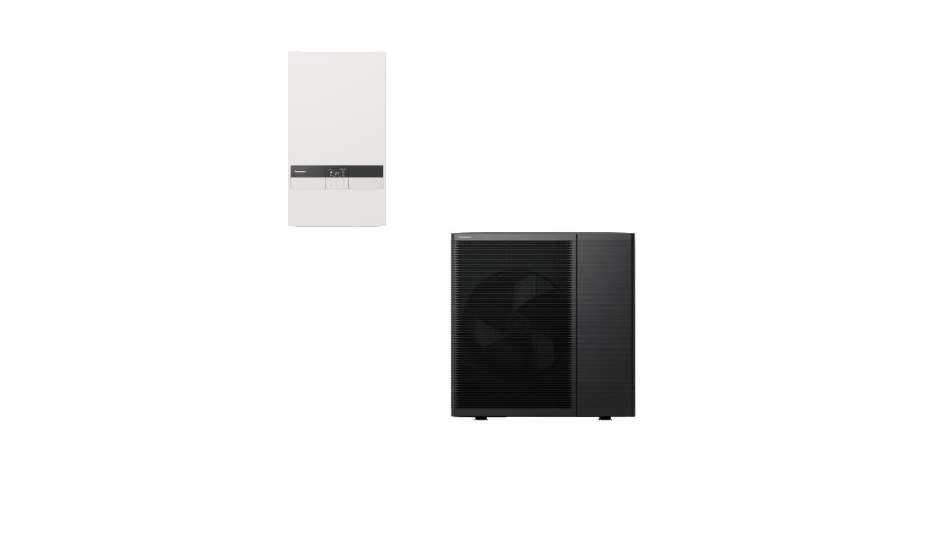 Pompa ciepła ZESTAW KIT-WC09L3E5 seria L R290 MONOBLOK grzałka 3 kW moc pompy 9 kW 230V PANASONIC