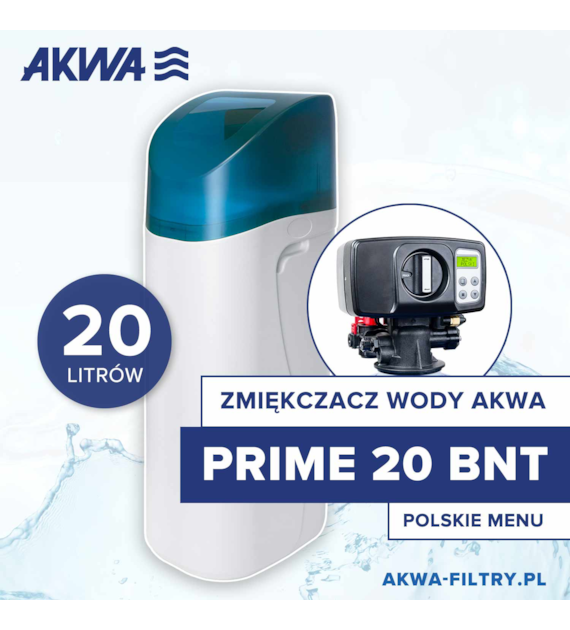 Zmiękczacz Kompaktowy PRIME 20L BNT AKWA